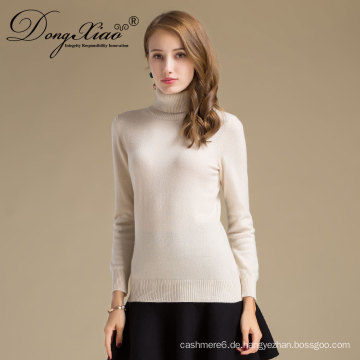 Die meist verkauften Produkte Benutzerdefinierte Plain Strickmode Pullover Wolle Kaschmir-Pullover Frauen